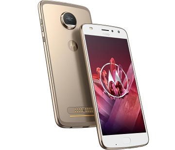 Motorola Moto Z2 Play Fine Gold displej